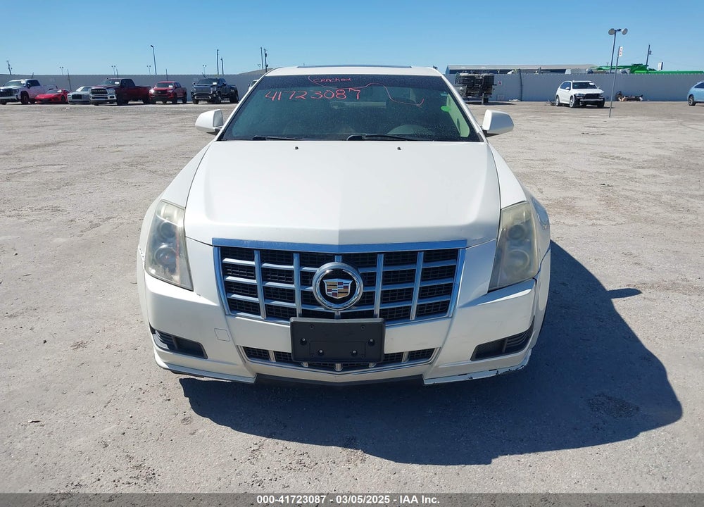 2013 CADILLAC CTS LUXURY VIN: 1G6DG5E58D0101696