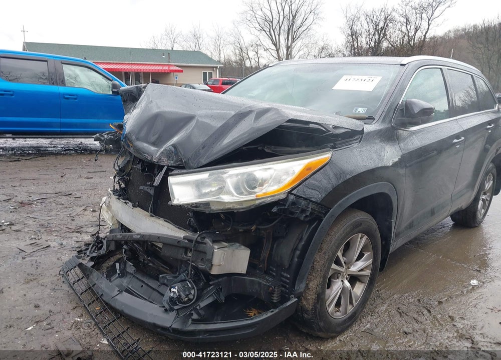 2014 TOYOTA HIGHLANDER VIN: 5TDJKRFH9ES037813