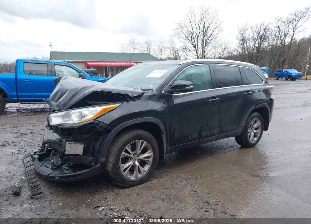 2014 TOYOTA HIGHLANDER VIN: 5TDJKRFH9ES037813