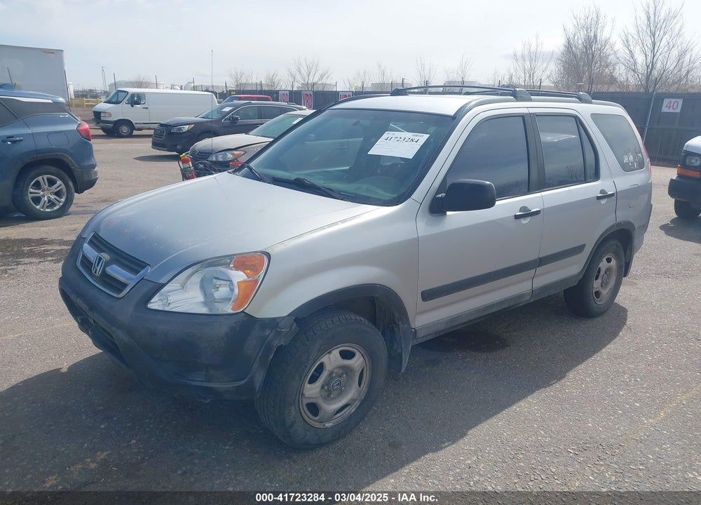 2002 HONDA CR-V LX VIN: JHLRD684X2C026325