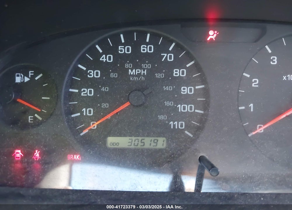 2001 NISSAN FRONTIER XE-V6 VIN: 1N6ED27T21C388769