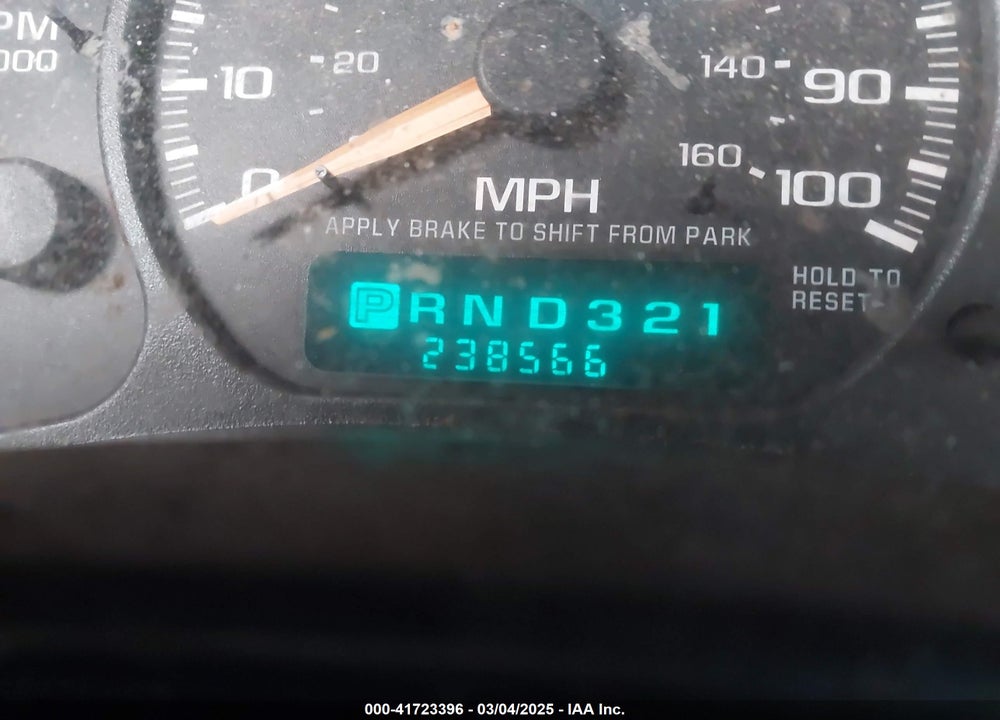 2002 CHEVROLET AVALANCHE 1500 VIN: 3GNEK13T92G125936