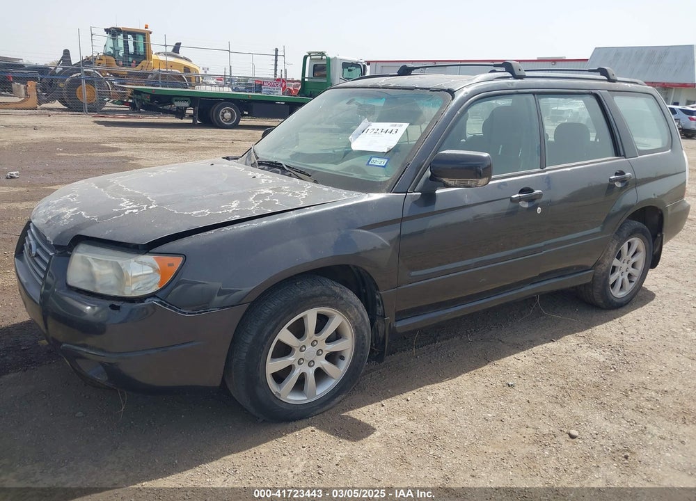 2008 SUBARU FORESTER 2.5X VIN: JF1SG65658H726346