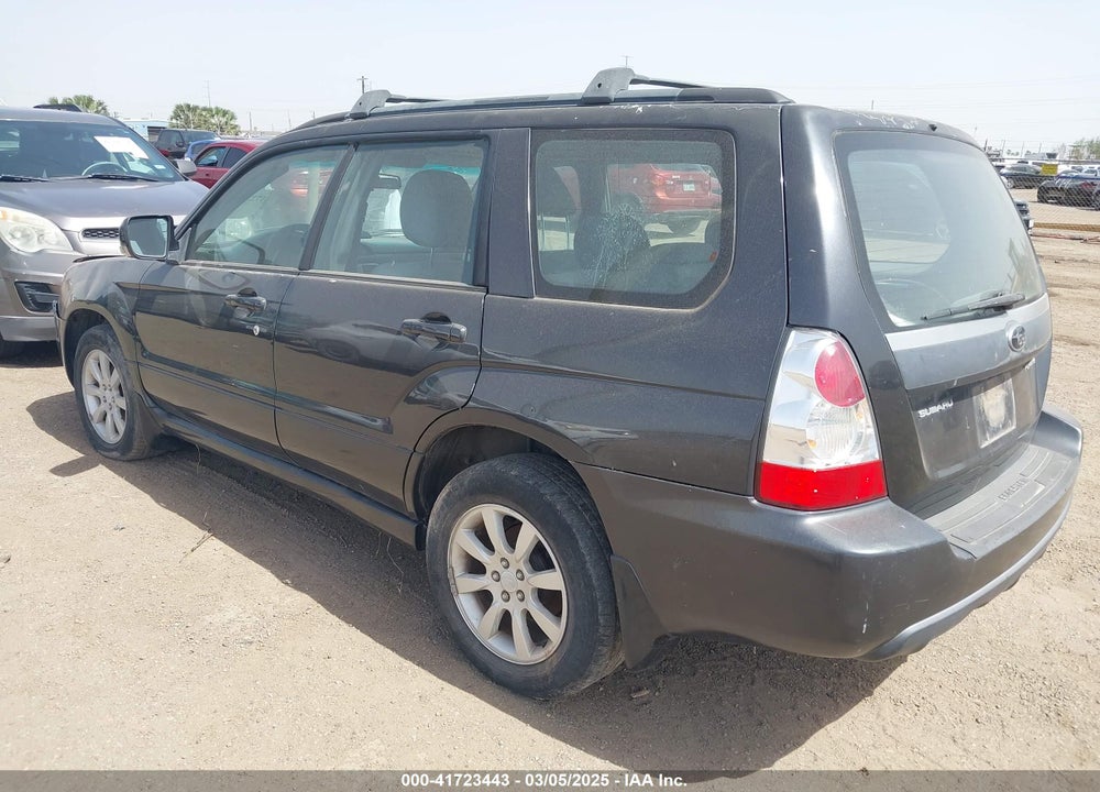 2008 SUBARU FORESTER 2.5X VIN: JF1SG65658H726346
