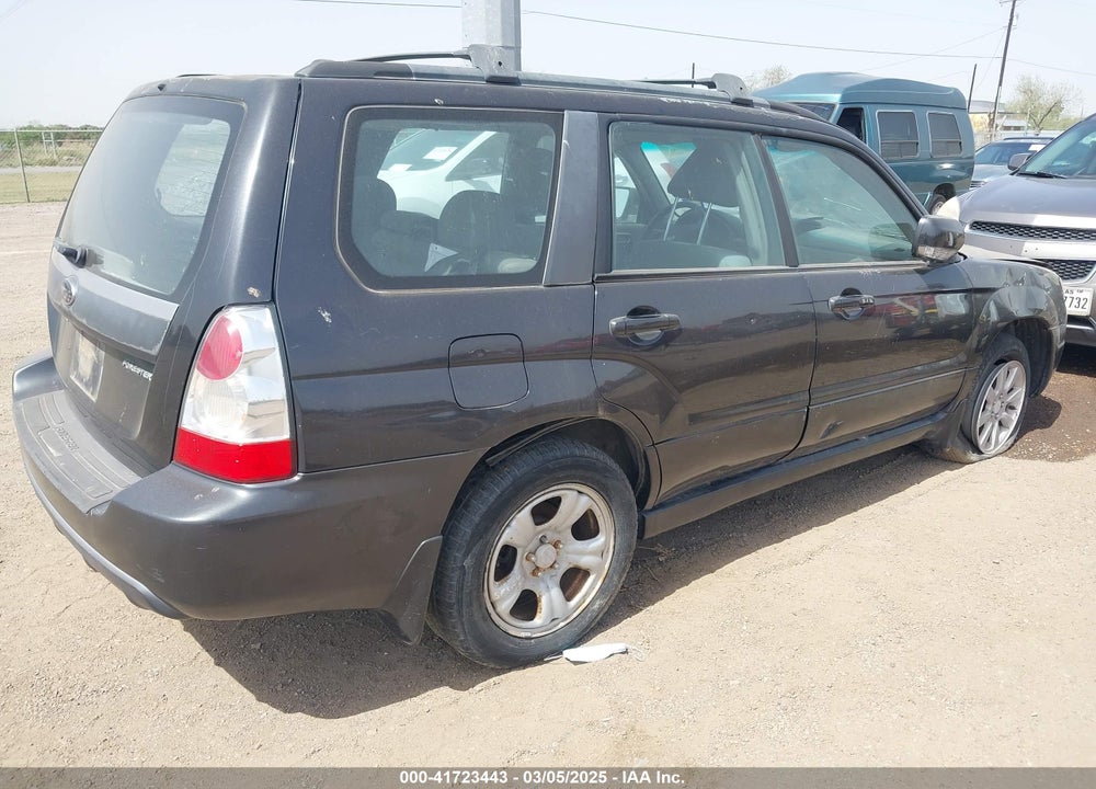 2008 SUBARU FORESTER 2.5X VIN: JF1SG65658H726346