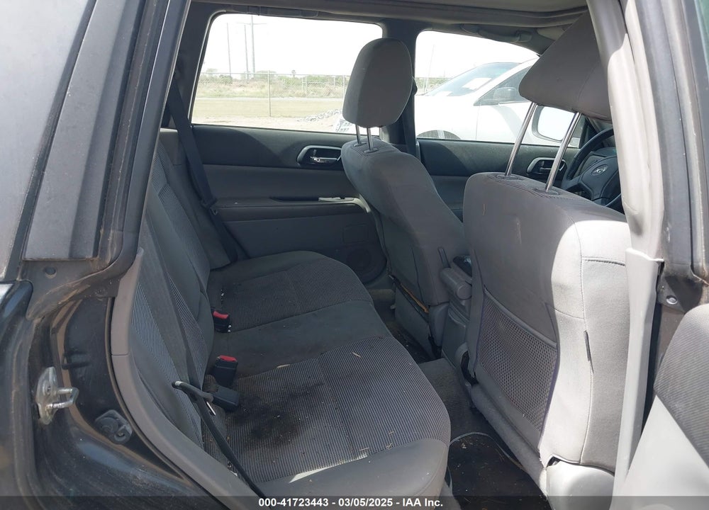 2008 SUBARU FORESTER 2.5X VIN: JF1SG65658H726346