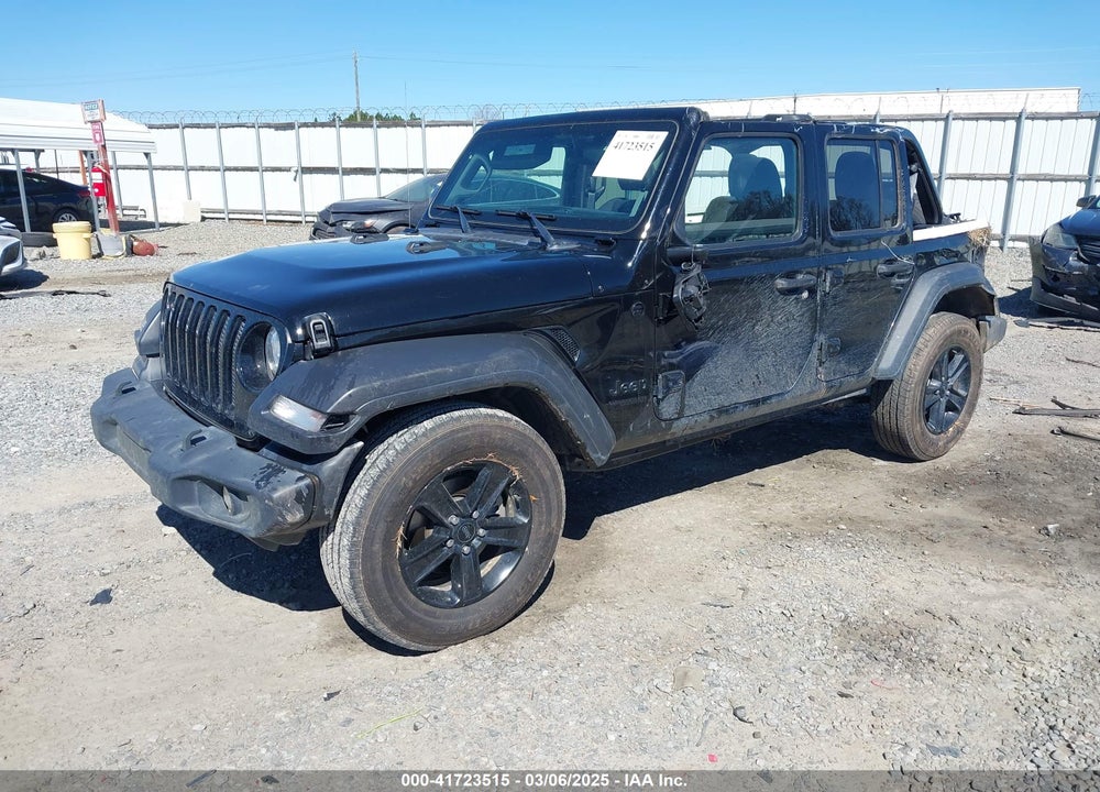 2021 JEEP WRANGLER UNLIMITED SPORT ALTITUDE 4X4 VIN: 1C4HJXDG4MW753159