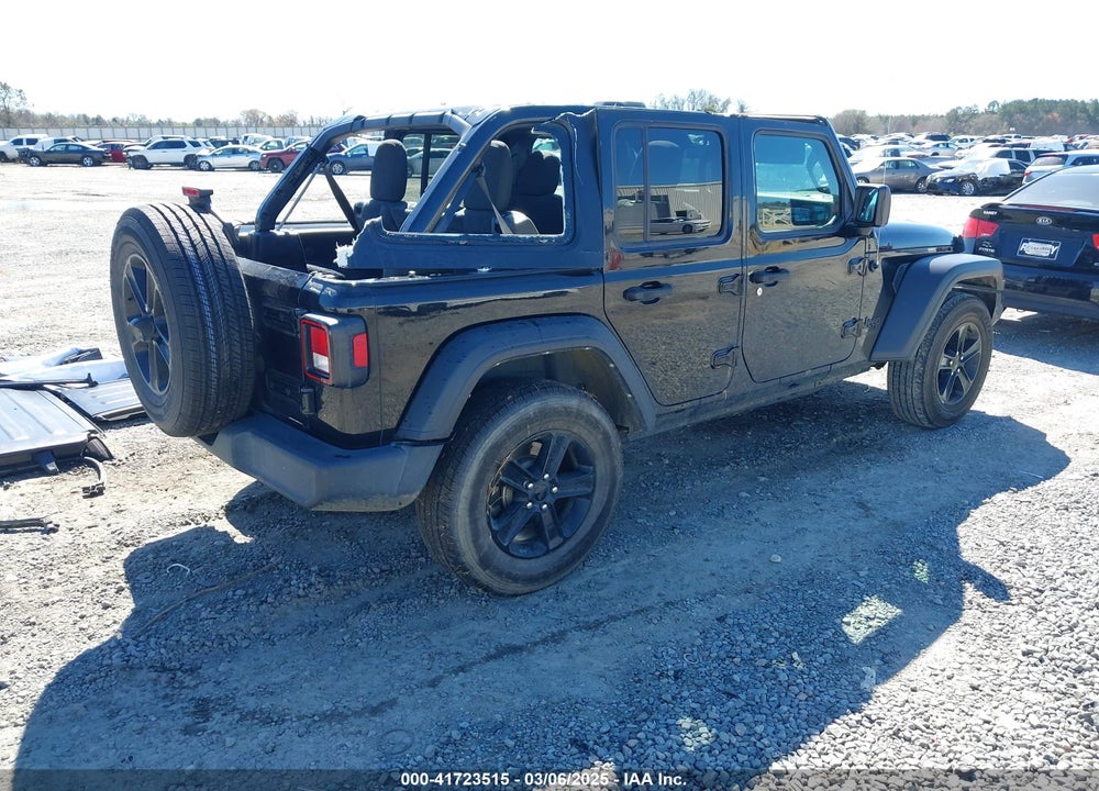 2021 JEEP WRANGLER UNLIMITED SPORT ALTITUDE 4X4 VIN: 1C4HJXDG4MW753159