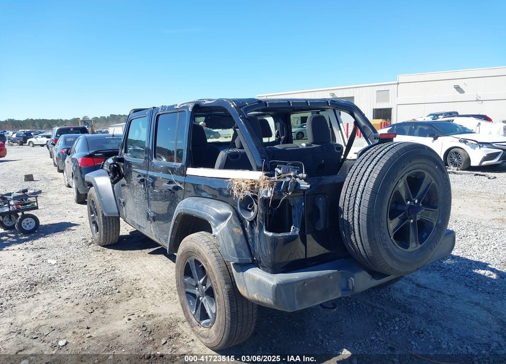 2021 JEEP WRANGLER UNLIMITED SPORT ALTITUDE 4X4 VIN: 1C4HJXDG4MW753159