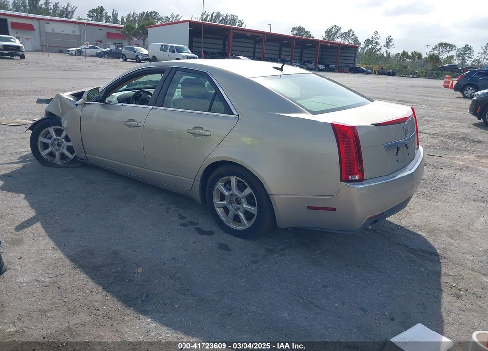 2008 CADILLAC CTS VIN: 1G6DG577280155483
