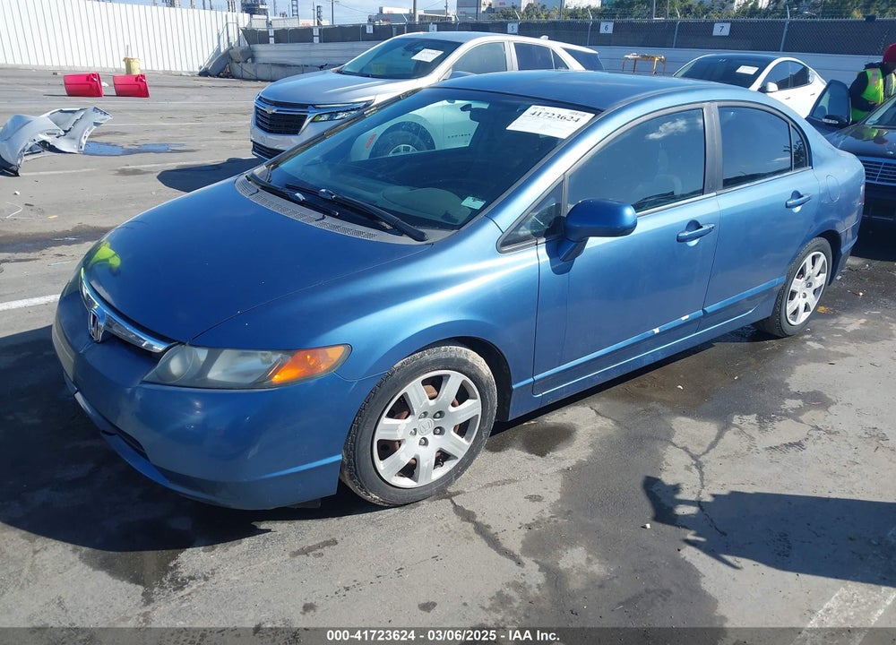 2007 HONDA CIVIC VIN: 1HGFA16547L003767