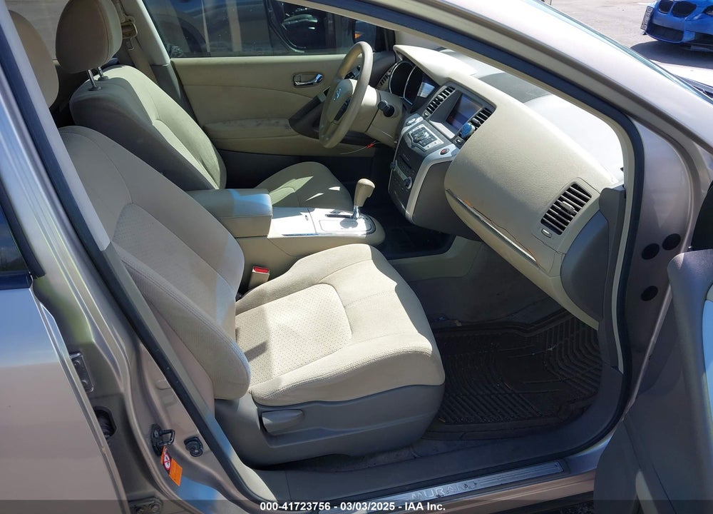 2009 NISSAN MURANO S VIN: JN8AZ18U19W003298