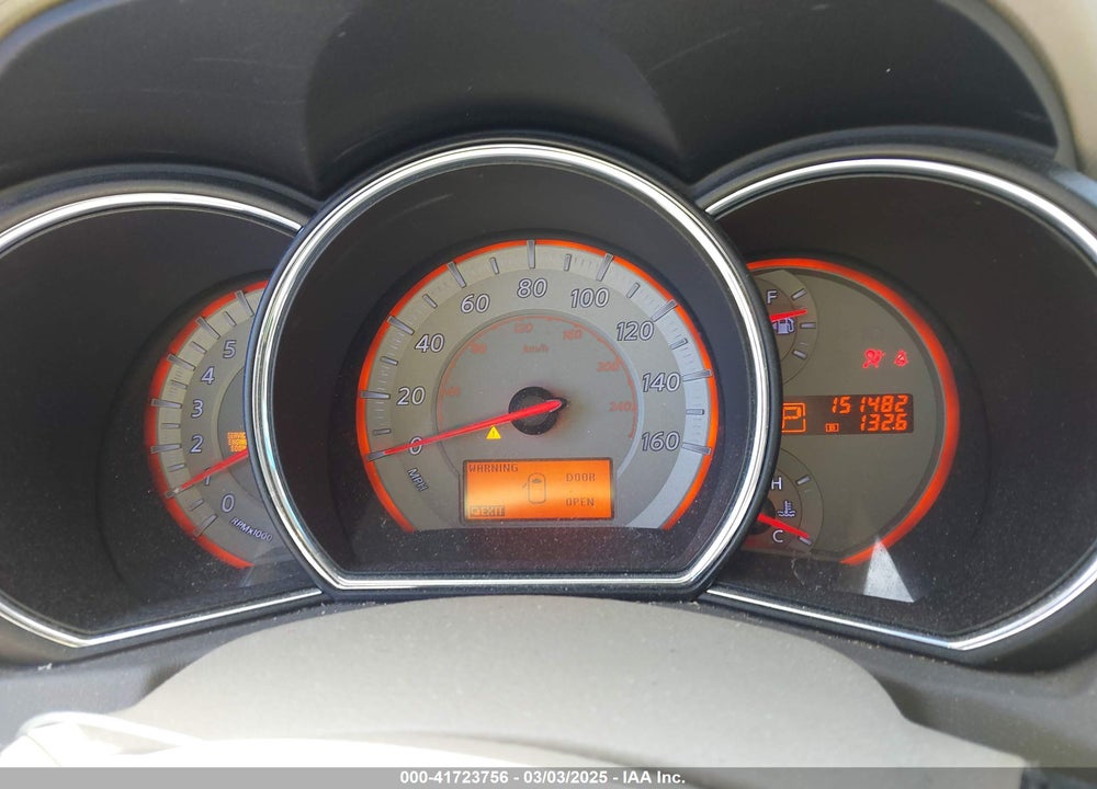 2009 NISSAN MURANO S VIN: JN8AZ18U19W003298