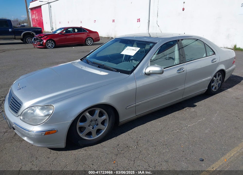2000 MERCEDES-BENZ S 430 VIN: WDBNG70J7YA130395