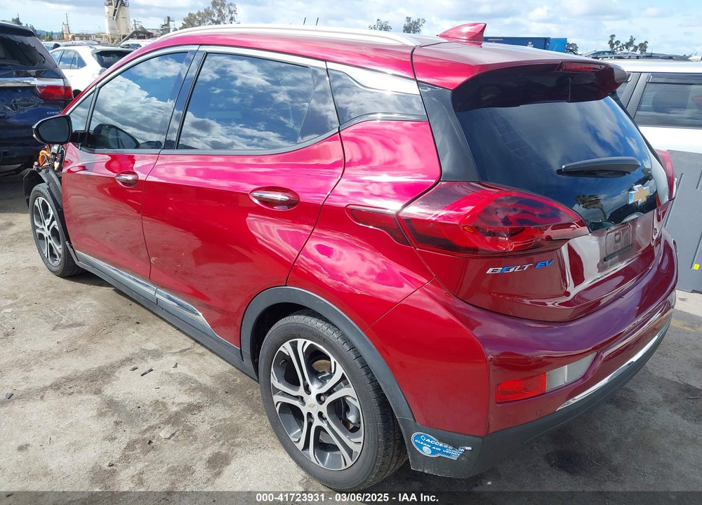 2020 CHEVROLET BOLT EV VIN: 1G1FZ6S07L4144327