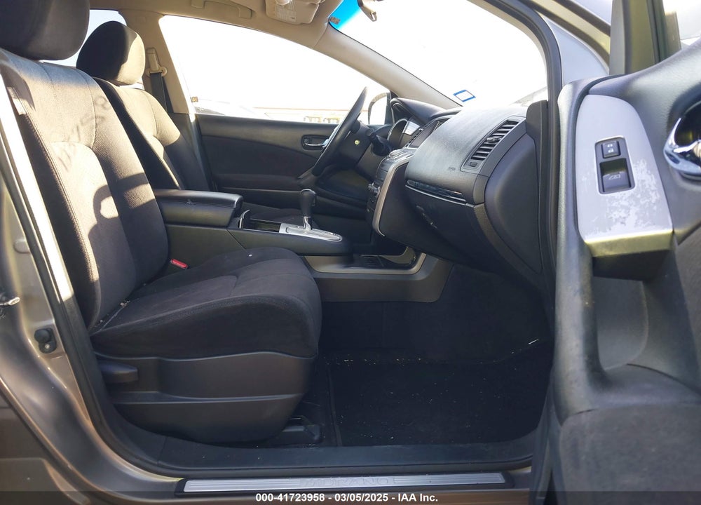 2012 NISSAN MURANO S VIN: JN8AZ1MU5CW117141