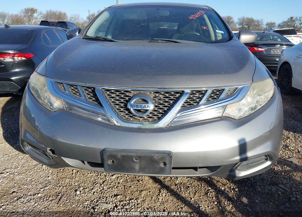 2012 NISSAN MURANO S VIN: JN8AZ1MU5CW117141