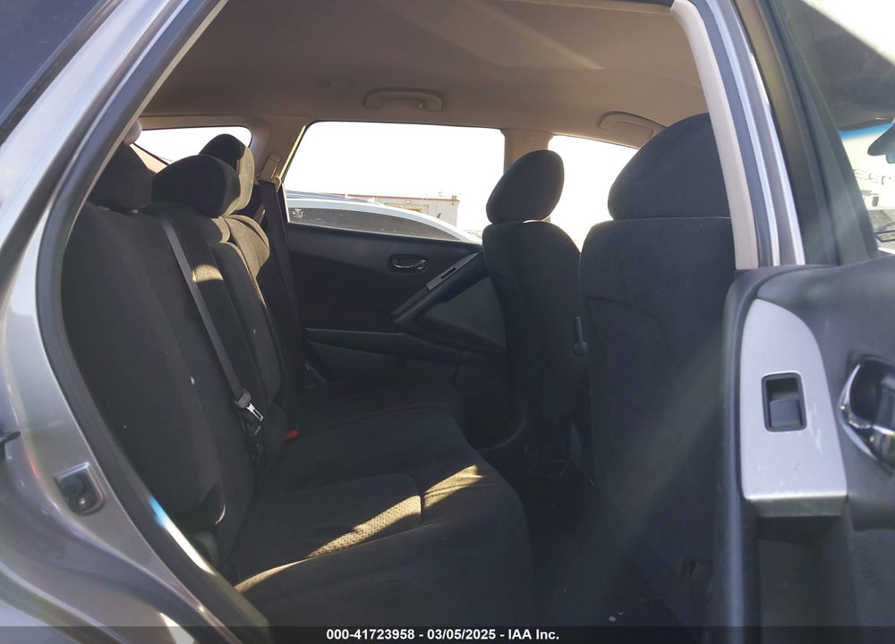 2012 NISSAN MURANO S VIN: JN8AZ1MU5CW117141