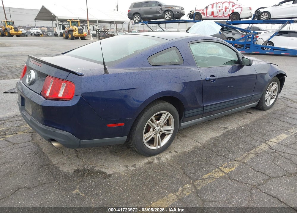 2010 FORD MUSTANG VIN: 1ZVBP8AN5A5135201