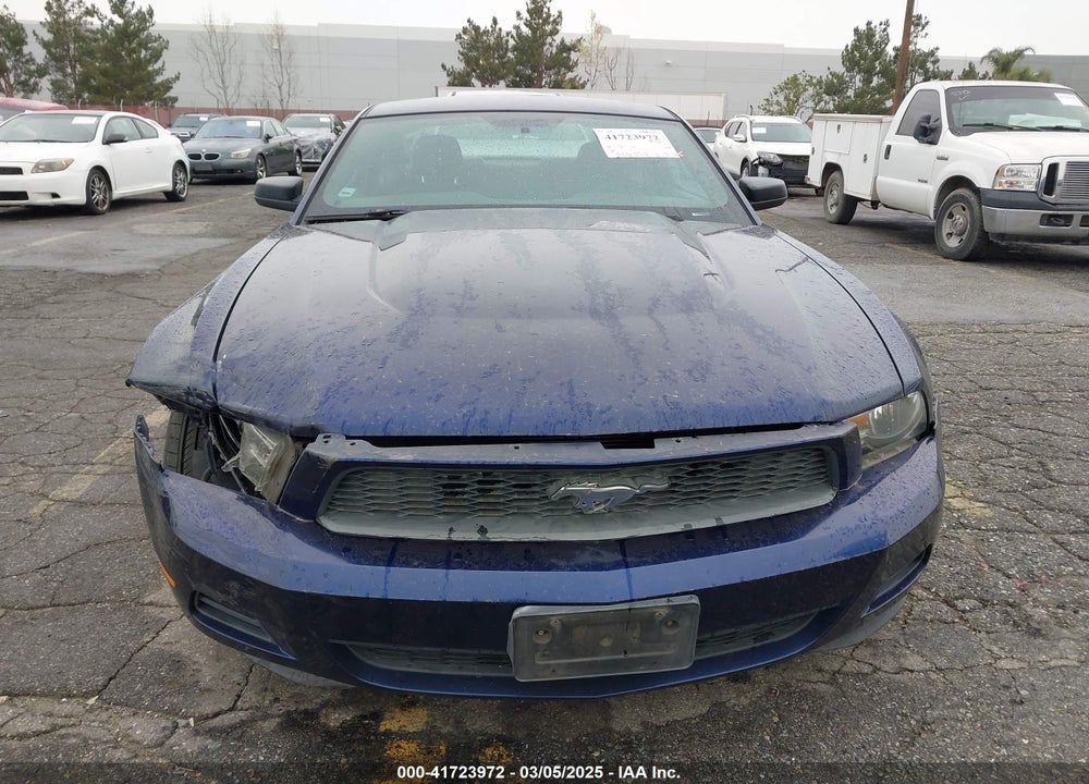 2010 FORD MUSTANG VIN: 1ZVBP8AN5A5135201