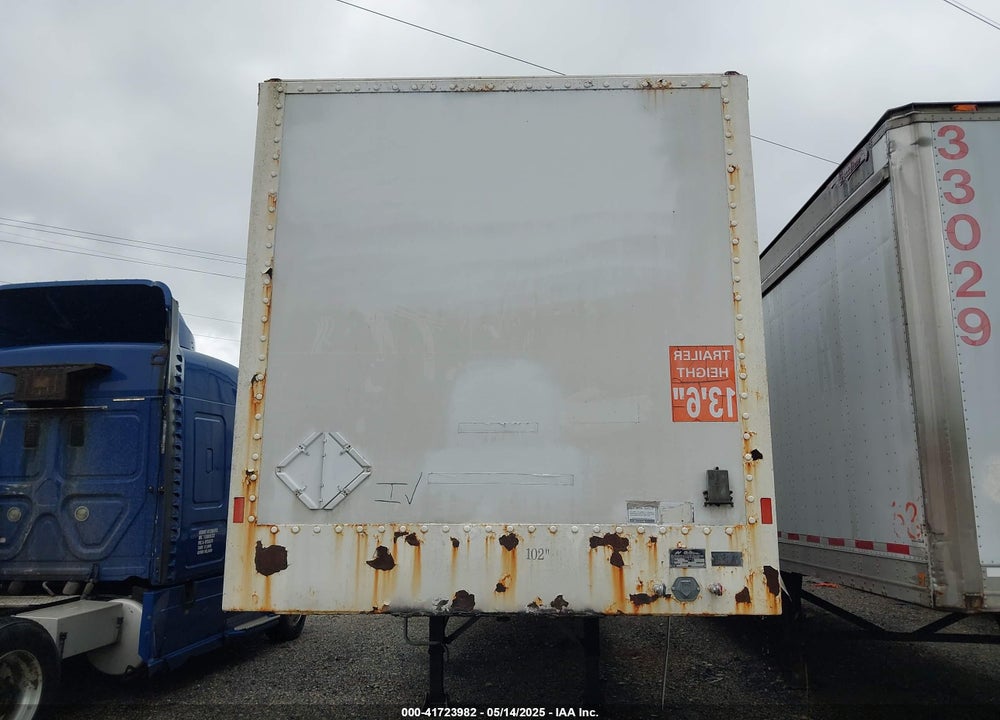 1988 UTILITY TRAILER MFG VIN: 1UYLS2460JA809612