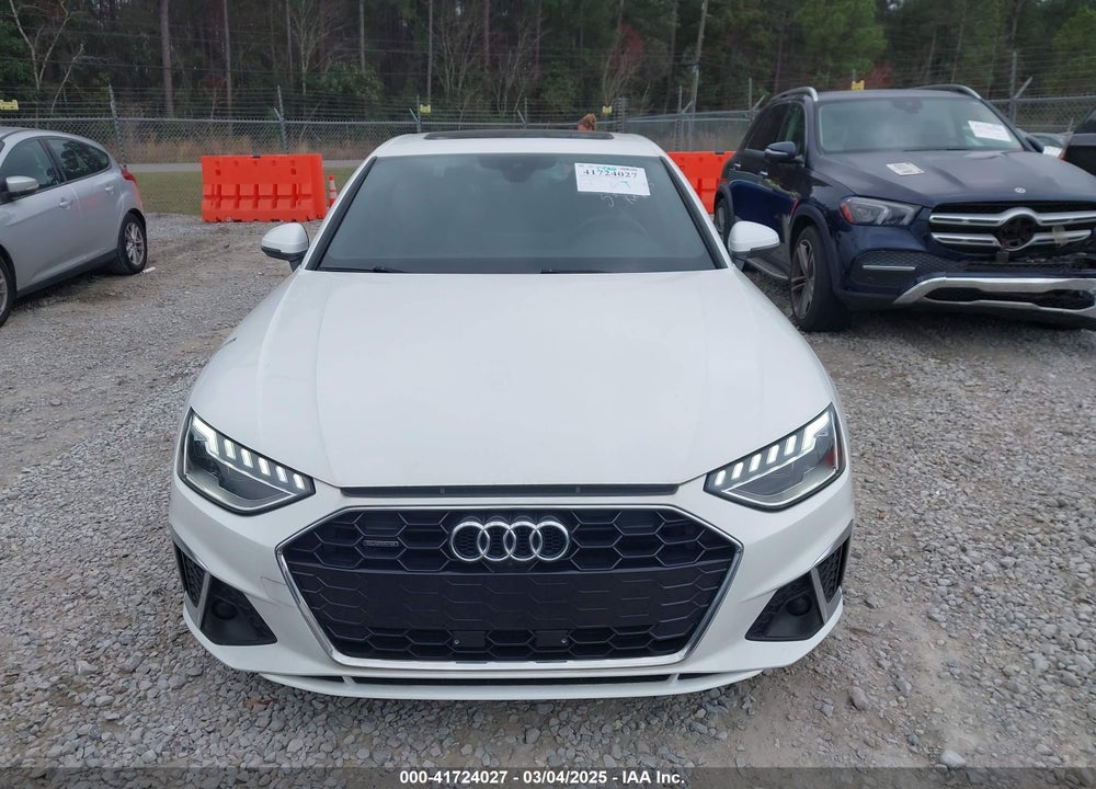 2022 AUDI A4 PREMIUM PLUS 45 TFSI S LINE QUATTRO S TRONIC VIN: WAUEAAF4XNN013722