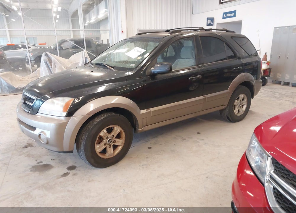 2005 KIA SORENTO VIN: KNDJC733755447560