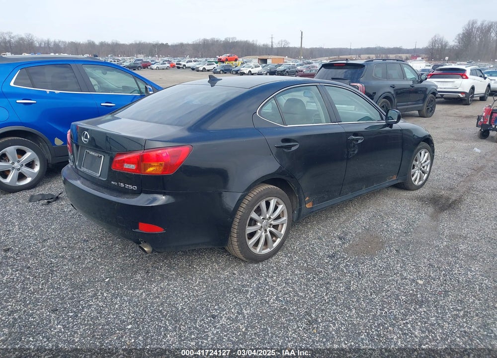 2007 LEXUS IS 250 VIN: JTHCK262275013307