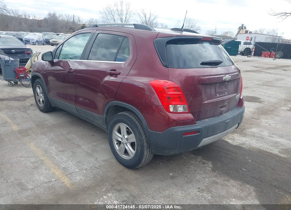 2016 CHEVROLET TRAX VIN: 3GNCJPSBXGL145097