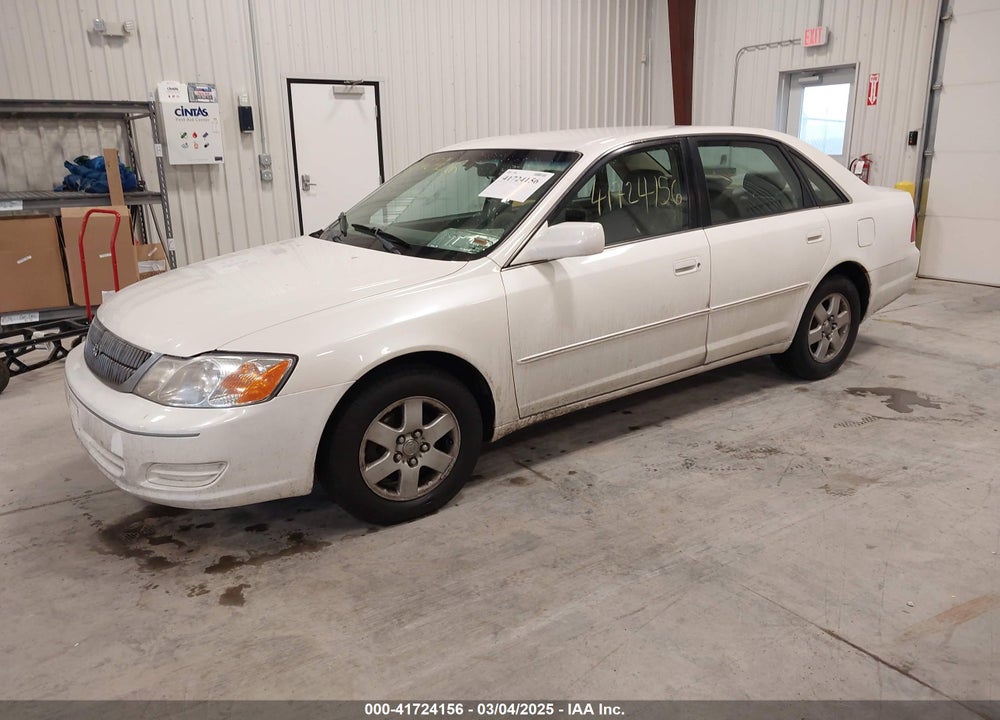 2001 TOYOTA AVALON XL VIN: 4T1BF28B81U162103