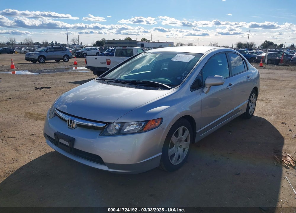 2008 HONDA CIVIC LX VIN: 2HGFA16568H323316