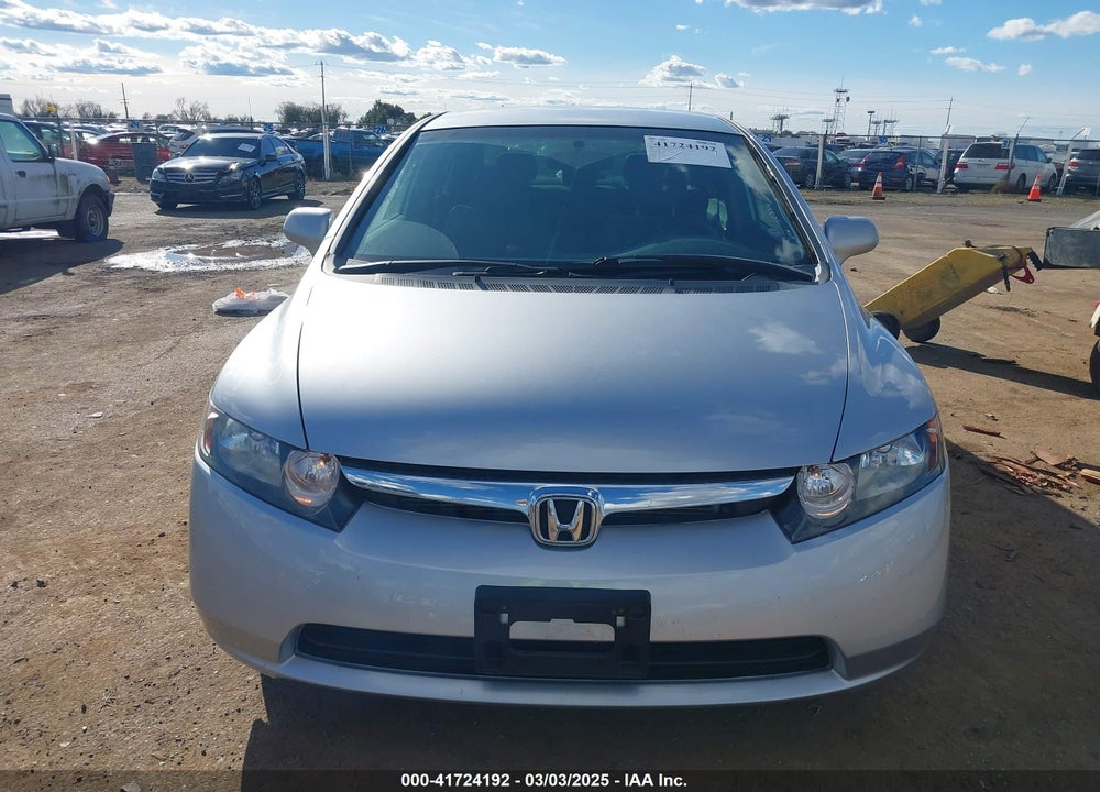 2008 HONDA CIVIC LX VIN: 2HGFA16568H323316