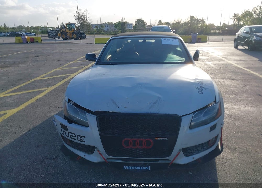 2010 AUDI A5 2.0T PREMIUM VIN: WAULFAFH4AN020929