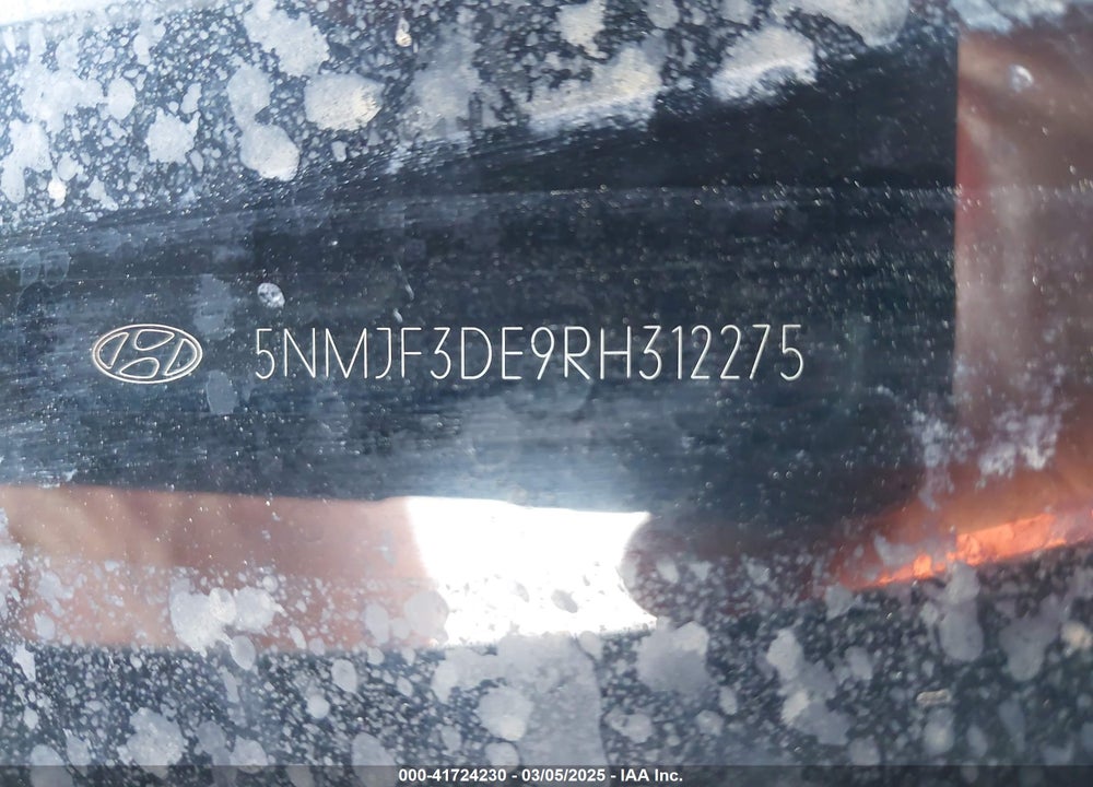 2024 HYUNDAI TUCSON SEL VIN: 5NMJF3DE9RH312275