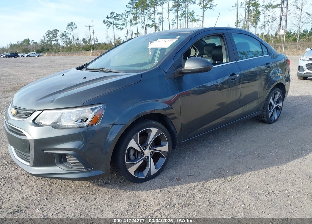 2019 CHEVROLET SONIC VIN: 1G1JF5SBXK4124358