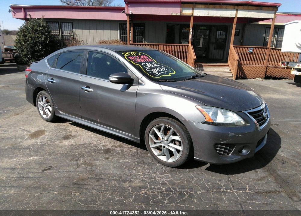 2015 NISSAN SENTRA SR VIN: 3N1AB7AP6FY229027