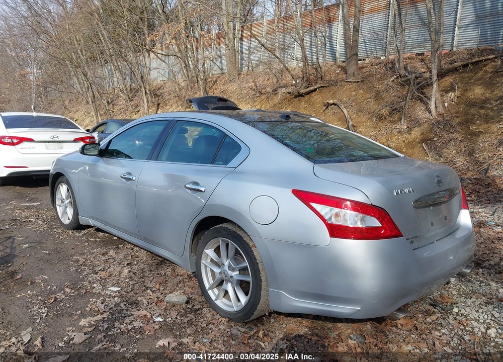 2009 NISSAN MAXIMA VIN: 1N4AA51E49C825453