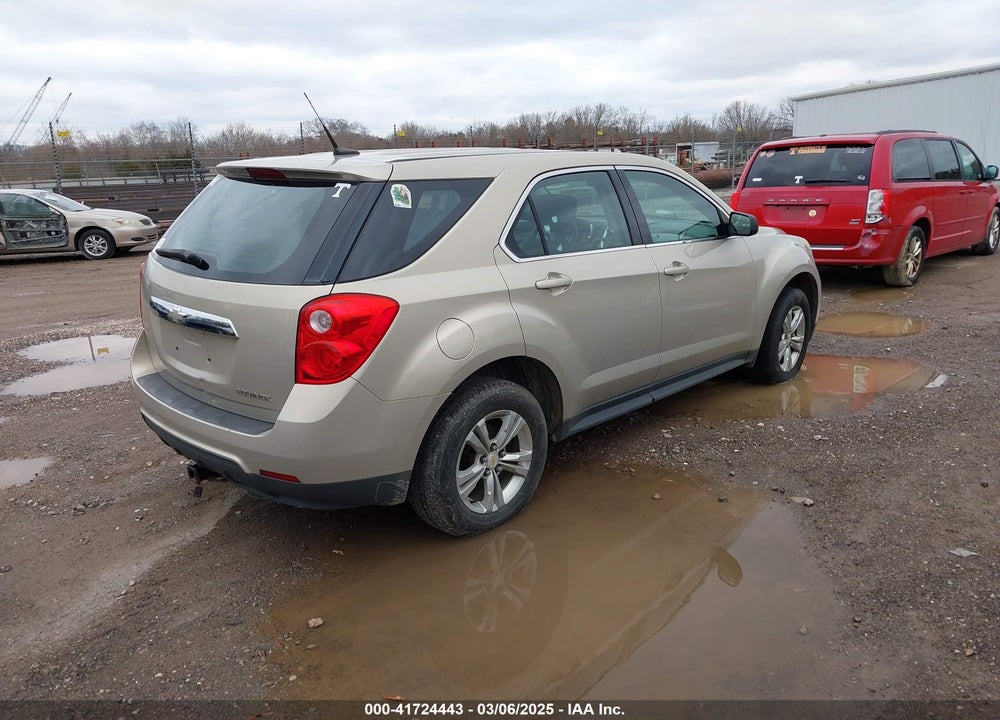 2011 CHEVROLET EQUINOX LS VIN: 2CNALBEC2B6217372