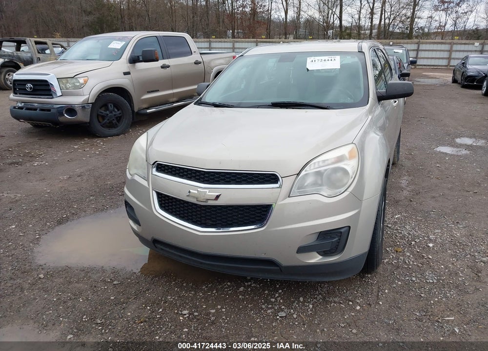 2011 CHEVROLET EQUINOX LS VIN: 2CNALBEC2B6217372