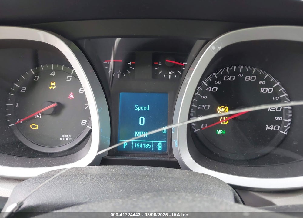 2011 CHEVROLET EQUINOX LS VIN: 2CNALBEC2B6217372