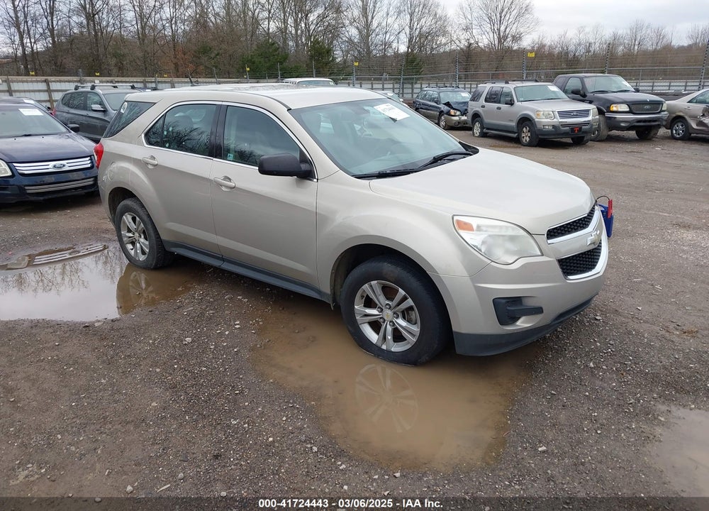 2011 CHEVROLET EQUINOX LS VIN: 2CNALBEC2B6217372