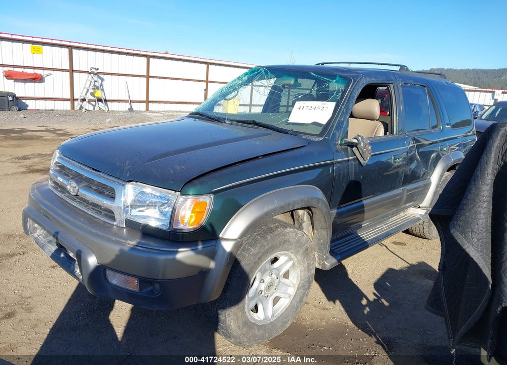 2000 TOYOTA 4RUNNER VIN: JT3HN87R5Y0304836