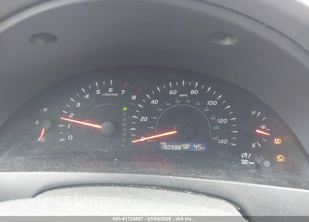2007 TOYOTA CAMRY LE VIN: 4T1BE46K47U160021