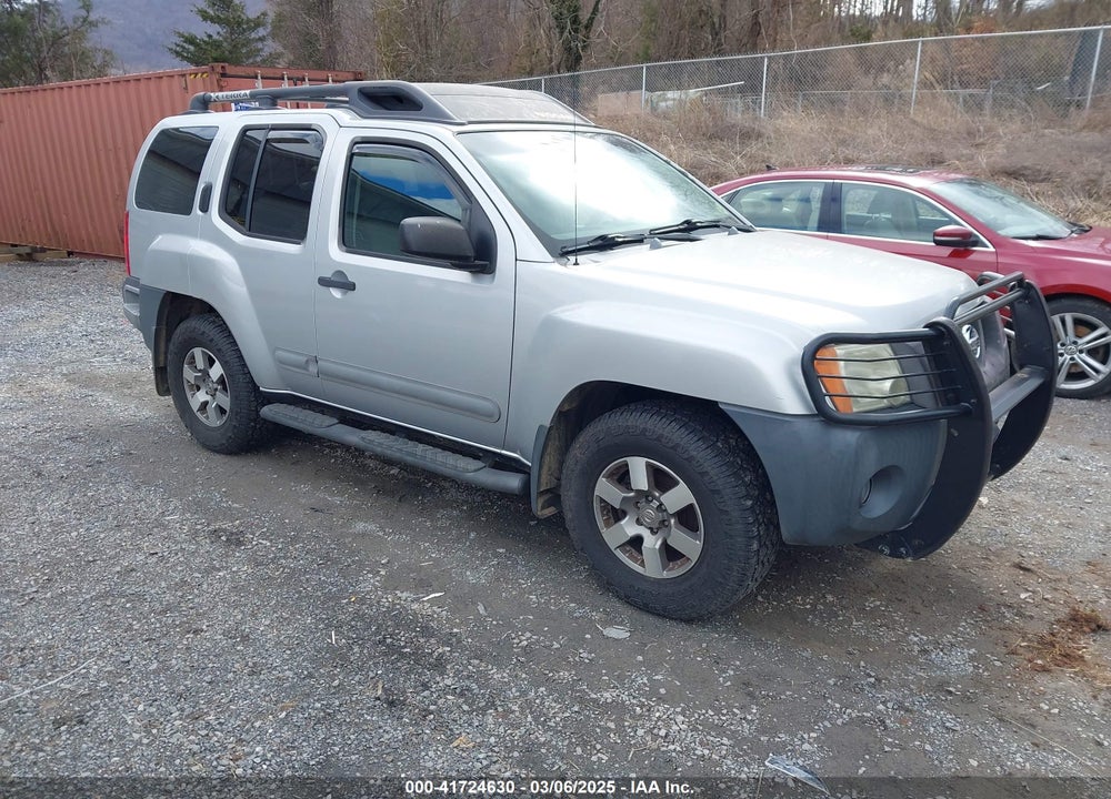 2005 NISSAN XTERRA S VIN: 5N1AN08W25C625712