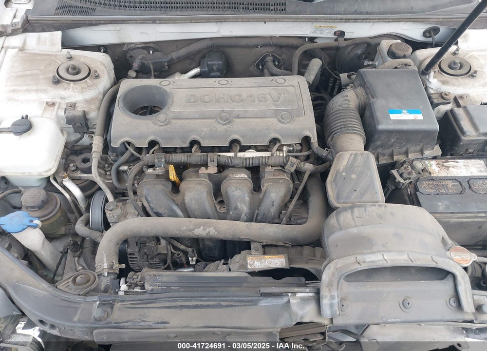2010 HYUNDAI SONATA GLS VIN: 5NPET4AC6AH657855
