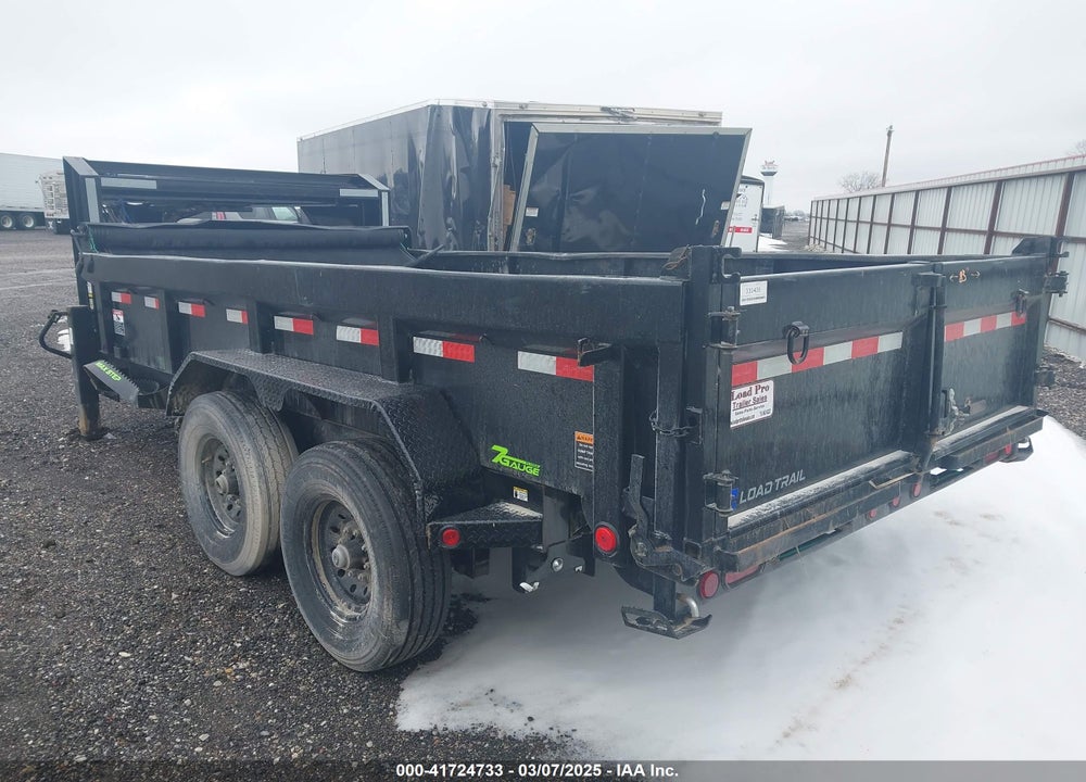 2025 LOAD TRAIL 14' GOOSENECK DUMP TRAILER VIN: 4ZEGD1421S3330408