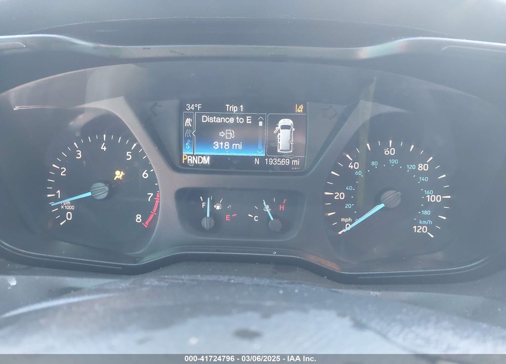 2019 FORD TRANSIT-250 VIN: 1FTYR2CM6KKB24493