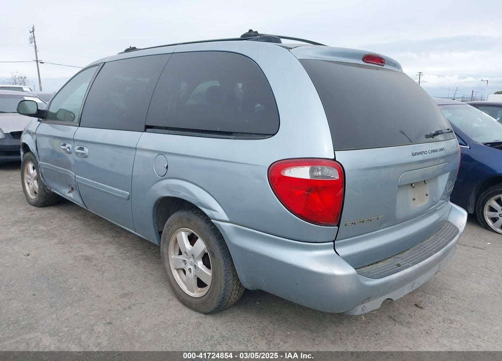 2006 DODGE GRAND CARAVAN SXT VIN: 2D8GP44L76R705089