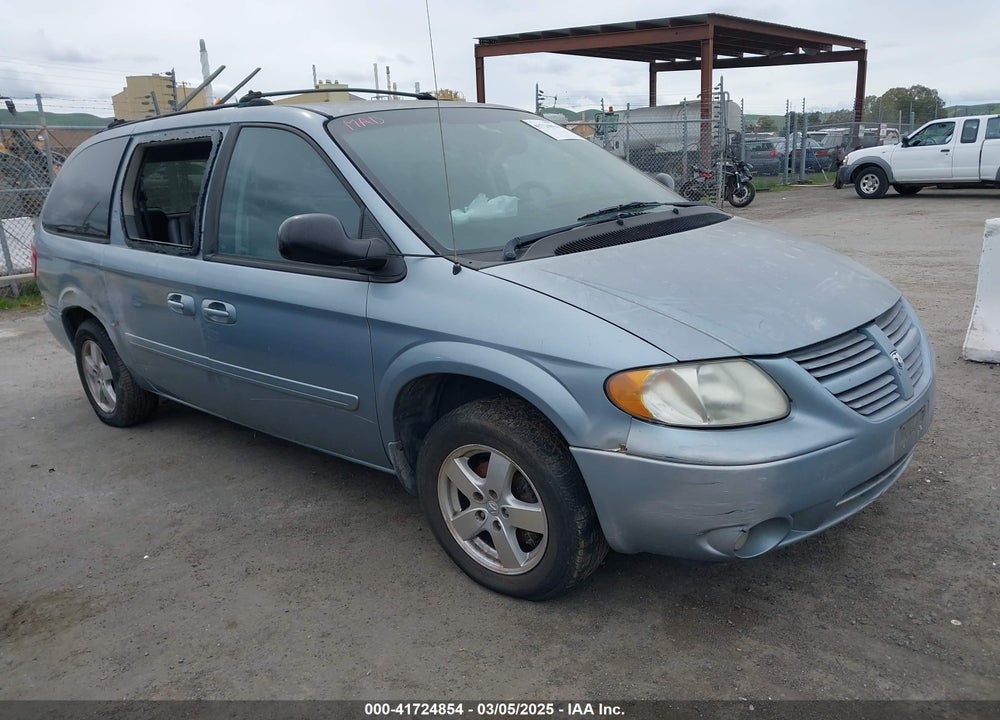 2006 DODGE GRAND CARAVAN SXT VIN: 2D8GP44L76R705089