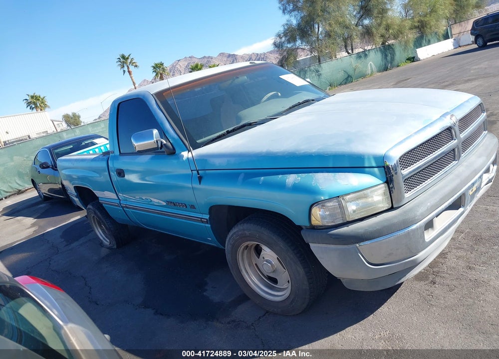 1996 DODGE RAM 1500 VIN: 1B7HC16Y1TJ166118